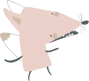キツネのイラスト